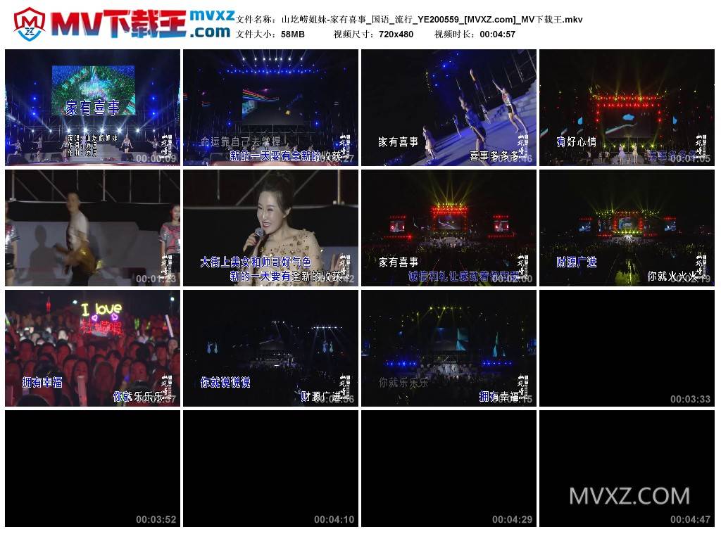 山圪崂姐妹-家有喜事_国语_流行_YE200559